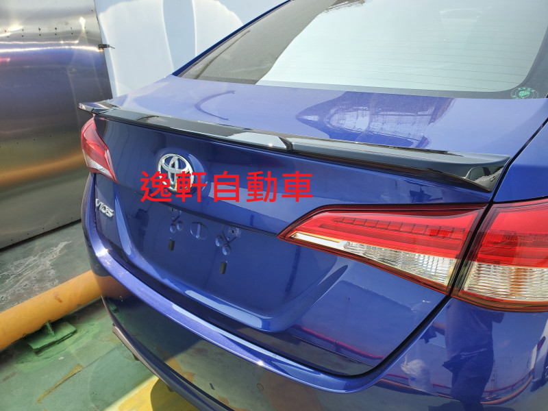 2019~ NEW VIOS 美規 專用 原廠式樣 翹尾式 翹臀鴨尾翼 鴨尾翼 小鴨尾