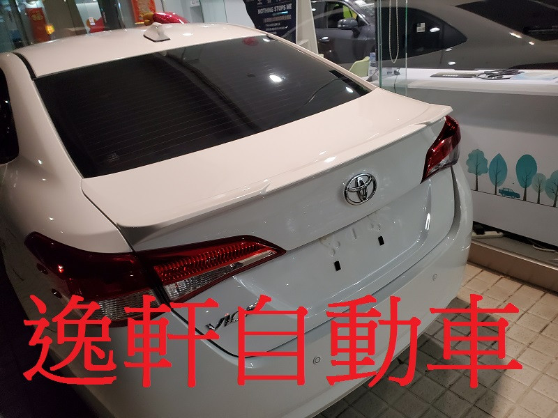2018~ NEW VIOS 美規 專用 原廠式樣 翹尾式 翹臀鴨尾翼 鴨尾翼 小鴨尾