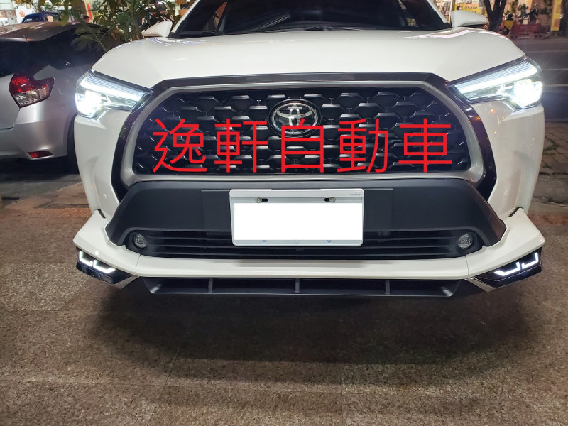 TOYOTA豐田改裝 CROSS CC專用包圍 GP套件 帶燈前包 後包 側裙 大包下巴 運動套件