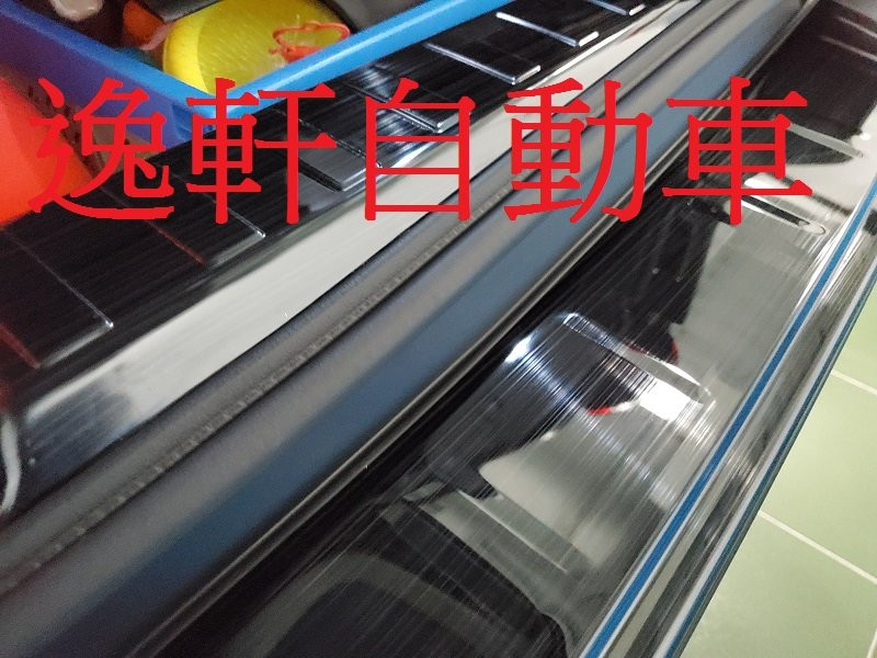 2011-2020 SIENNA 鈦黑髮絲後保防刮板 防護版 不鏽鋼尾門門檻踏板後護板