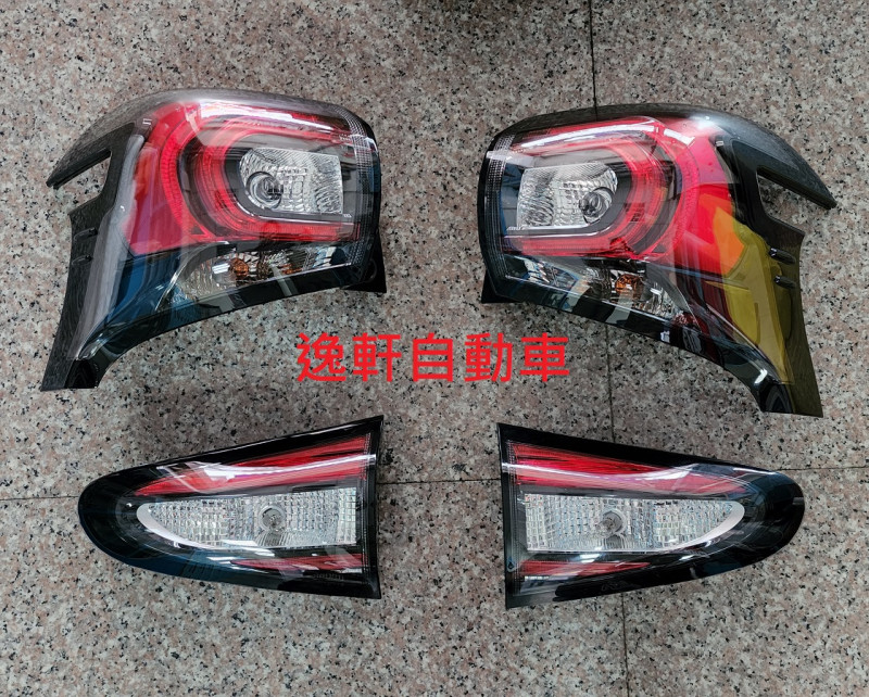 SIENTA 升級2021~尊爵版雙導光條LED尾燈 紅色倒光條 一組4件