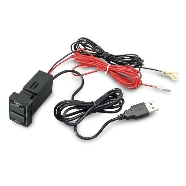 日本進口06~12 PREVIA 增設 USB 電源供應器 WISH YARIS CAMRY RAV4 ALTIS PRIUS